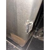 2dekans Vaste Boxspring Box Zonder Matras 90 x 200 Antraciet - (Zijkant stofschade)