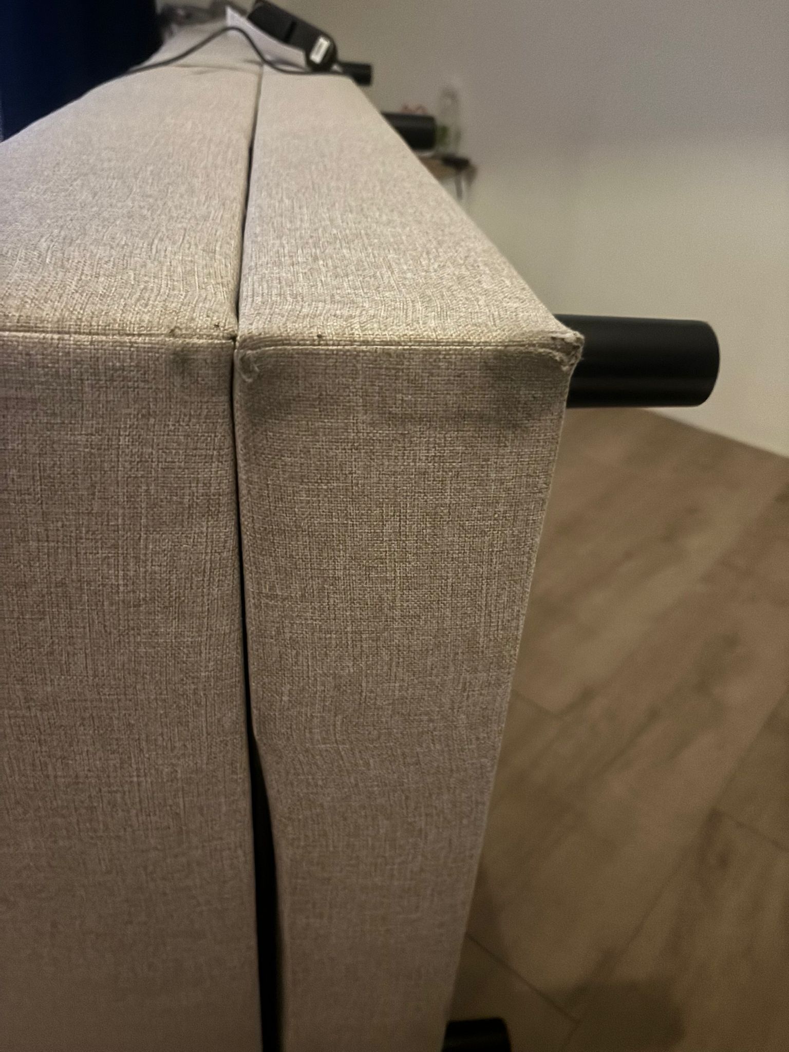 2dekans Elektrische Boxspring Delux  King - Beige | 180 x 200 Zwart (Vlekken + Stofschade - Niet in originele verpakking - Kans op schade)