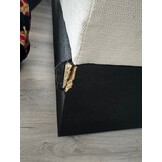 2dekans Opberg Box Links 80 x 200 Beige - incl. Matras - Opberghoogte c.a 25 cm (Stofschade hoek - Niet in originele verpakking - Kans op schade)