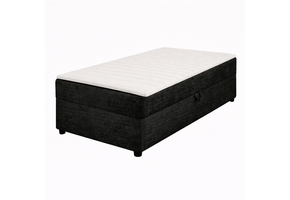 2dekans Opberg Box Links 70 x 200 Croco Antraciet - incl. Matras (Stofschade op hoekje - Niet in originele verpakking - Kans op schade)