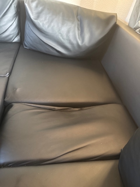 2dekans Slaapbank met opbergruimte Max | Rechts | Skaileer Zwart - U-bank XL - (Kuil - Niet in originele verpakking)