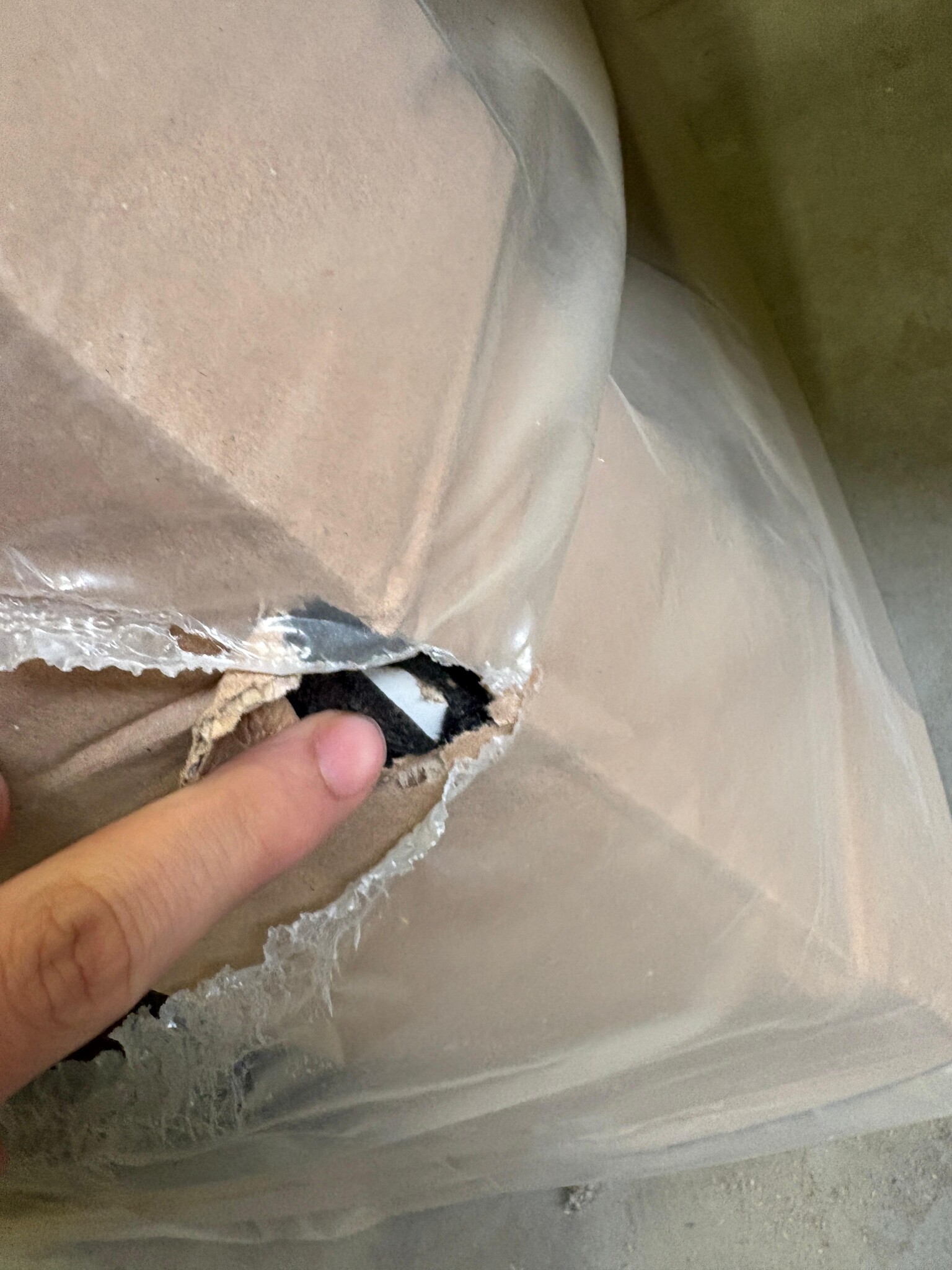 2dekans Boxspring met opbergruimte Bloss - 180 x 200  Antraciet  [Kleine stofschades]