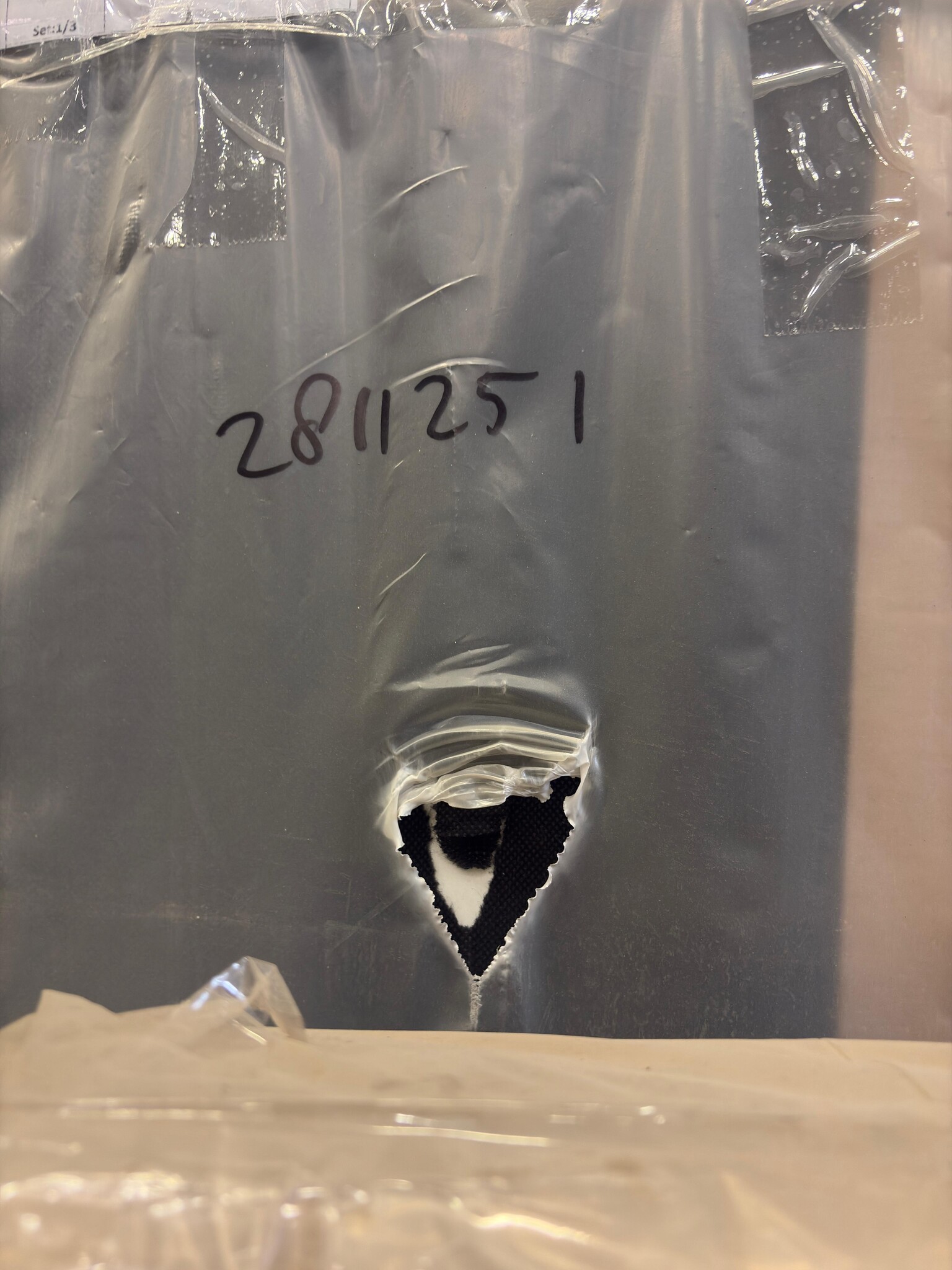 2dekans Boxspring met opbergruimte Bloss - 160 x 200  Antraciet  [Kleine stofschades / Niet zichtzijde]