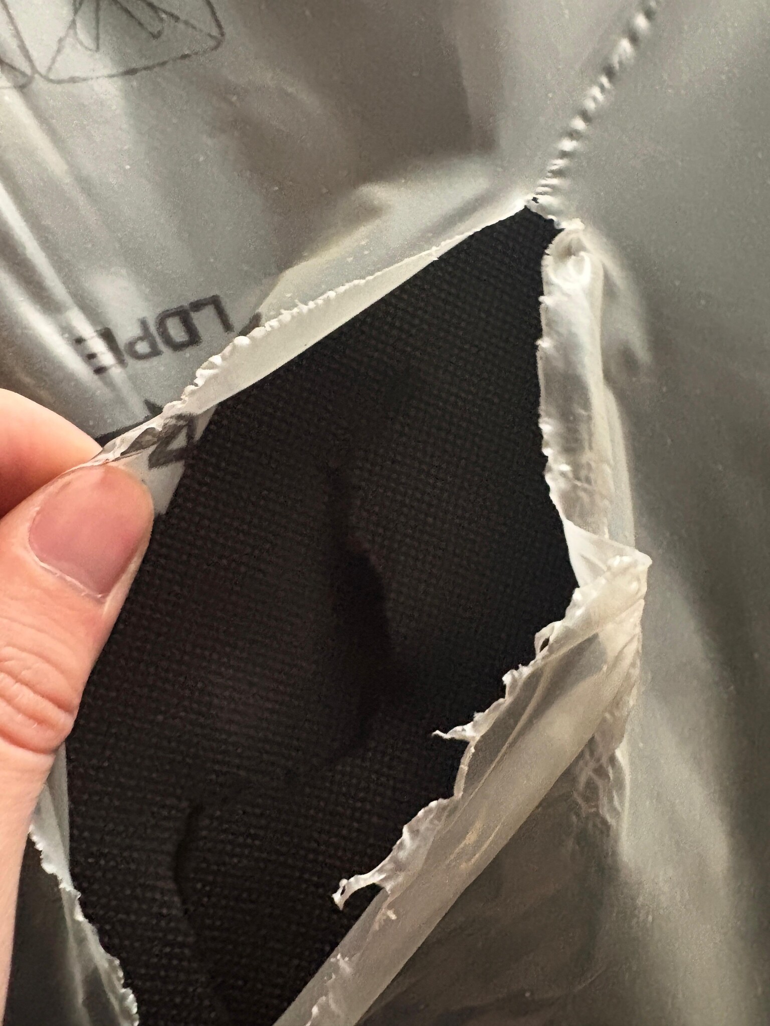 2dekans Harde Box Zonder Matras 90 x 200 Zwart - (stofschade achterkant box)