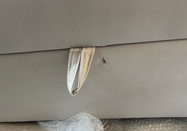 2dekans Opberg Boxspring Levi 180 x 200 Creme - (Stofschade hoekjes - Niet in originele verpakking - Kans op schade)