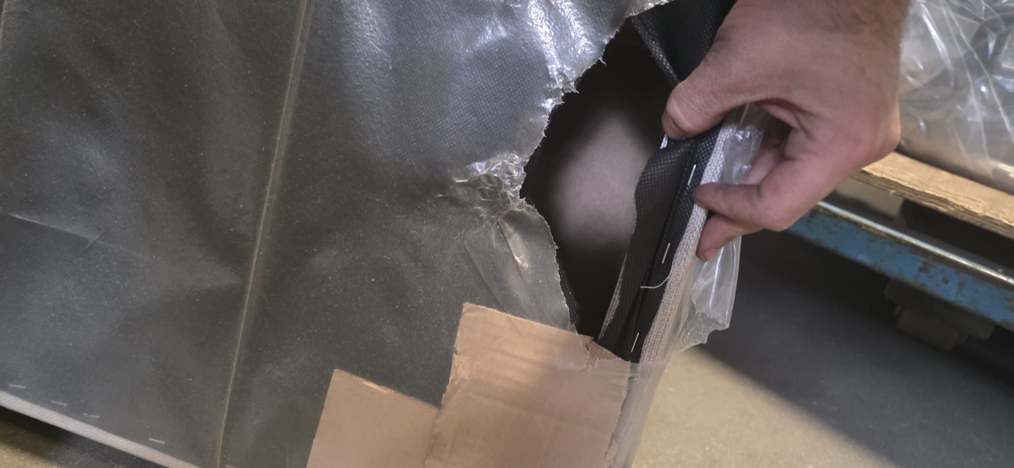 2dekans Vaste Boxspring Box Zonder Matras - 70 x 200 Beige (Stofschade doek)