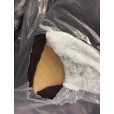 2dekans Boxspring Basic 200 x 220 Zwart - (Schade aan beide boxen + Niet meer in originele verpakking)