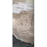 2dekans Opberg Box Rechts 90 x 200 Creme - incl. Matras - (Stofschade hoek - Niet in originele verpakking - Kans op schade)