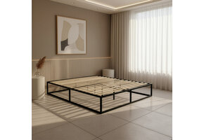 2dekans Bedframe Metaal 160 x 200 Zwart - Niet in originele verpakking