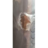 2dekans Opberg boxspring Andy - 180 x 210 Suede Cognac | 40 cm opbergboxen + Voetbord met TV-lift (Stofschade + Niet in originele verpakking)