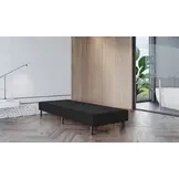 2dekans Vaste Boxspring Box Zonder Matras 80 x 200 Zwart  - (schadestof onderkant - Niet in originele verpakking)