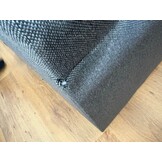 2dekans Opberg boxspring Andy | 160 x 220 Antraciet - Incl. Voetbord (Stofschade)