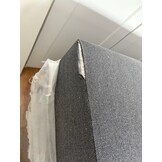 2dekans Opberg boxspring Andy | 160 x 220 Antraciet - Incl. Voetbord (Stofschade)