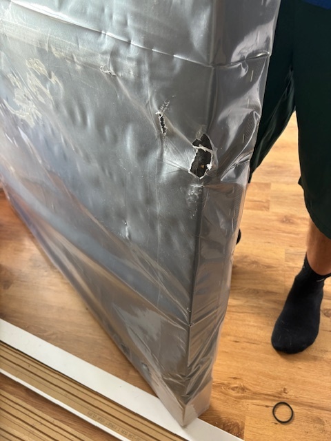 2dekans Opberg boxspring Andy | 160 x 220 Antraciet - Incl. Voetbord (Stofschade)