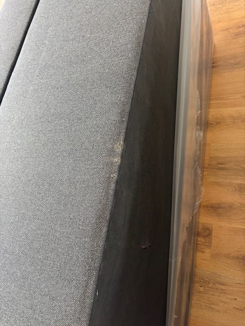 2dekans Opberg boxspring Andy | 160 x 220 Antraciet - Incl. Voetbord (Stofschade)