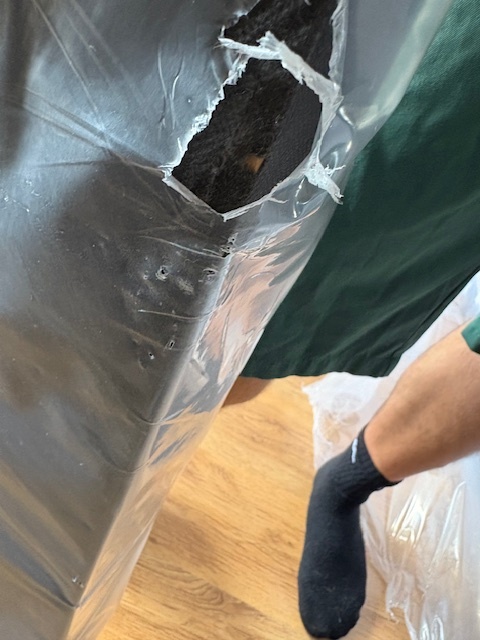 2dekans Opberg boxspring Andy | 160 x 220 Antraciet - Incl. Voetbord (Stofschade)