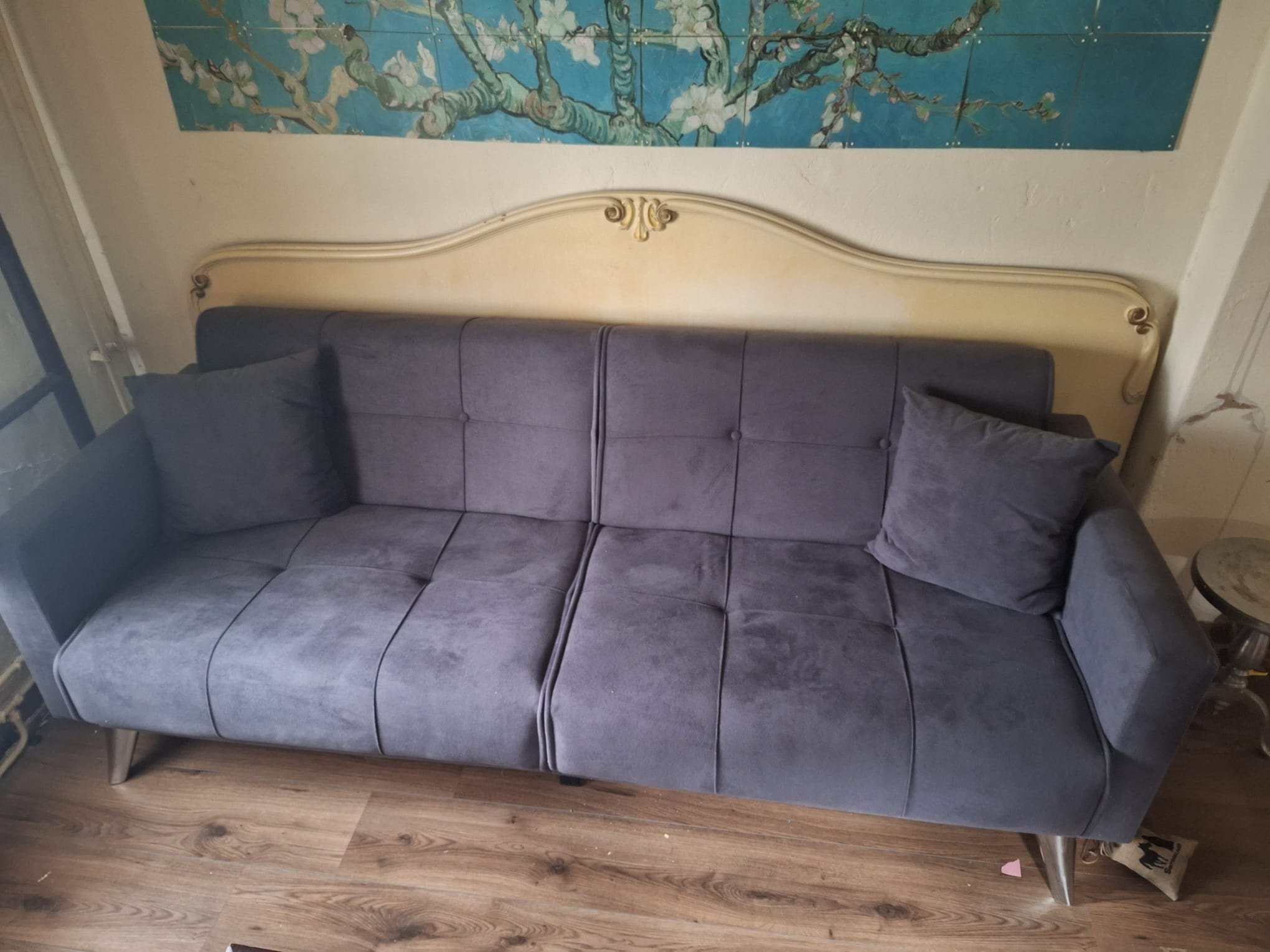 2dekans Slaapbank Bogota - Antraciet - Direct Leverbaar (Niet in originele verpakking - Kans op schade)