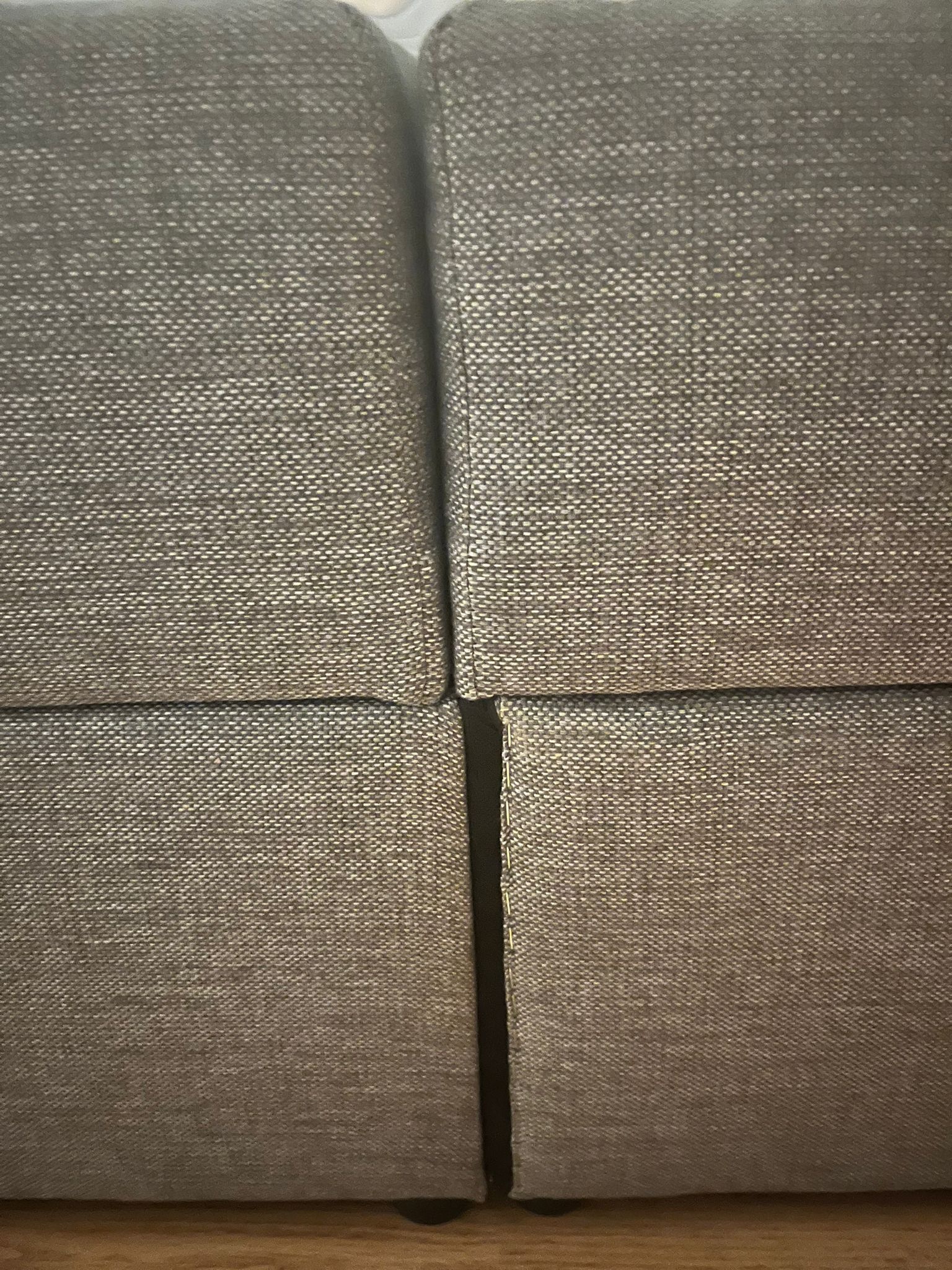 2dekans Opberg Box Links 70 x 200 Grijs - incl. Matras (Naaifout - Niet in originele verpakking - Kans op schade)