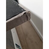 2dekans Opberg Boxspring Levi 140 x 200 Taupe - (Diverse Schades - Niet in originele verpakking - Kans op schade)