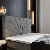 OP=OP Vaste Boxspring Sunny 90 x 200 Skaileer Wit