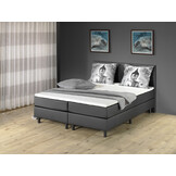2dekans Boxspring Basic 140 x 200 Skaileer Zwart - (Diverse schade - Niet meer in originele verpakking)