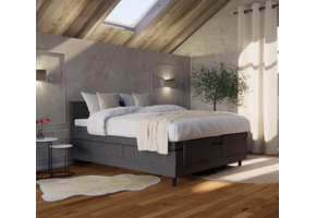 OP=OP Elektrische Boxspring Saffier 120 x 200 | Incl. Groot Stevig matras