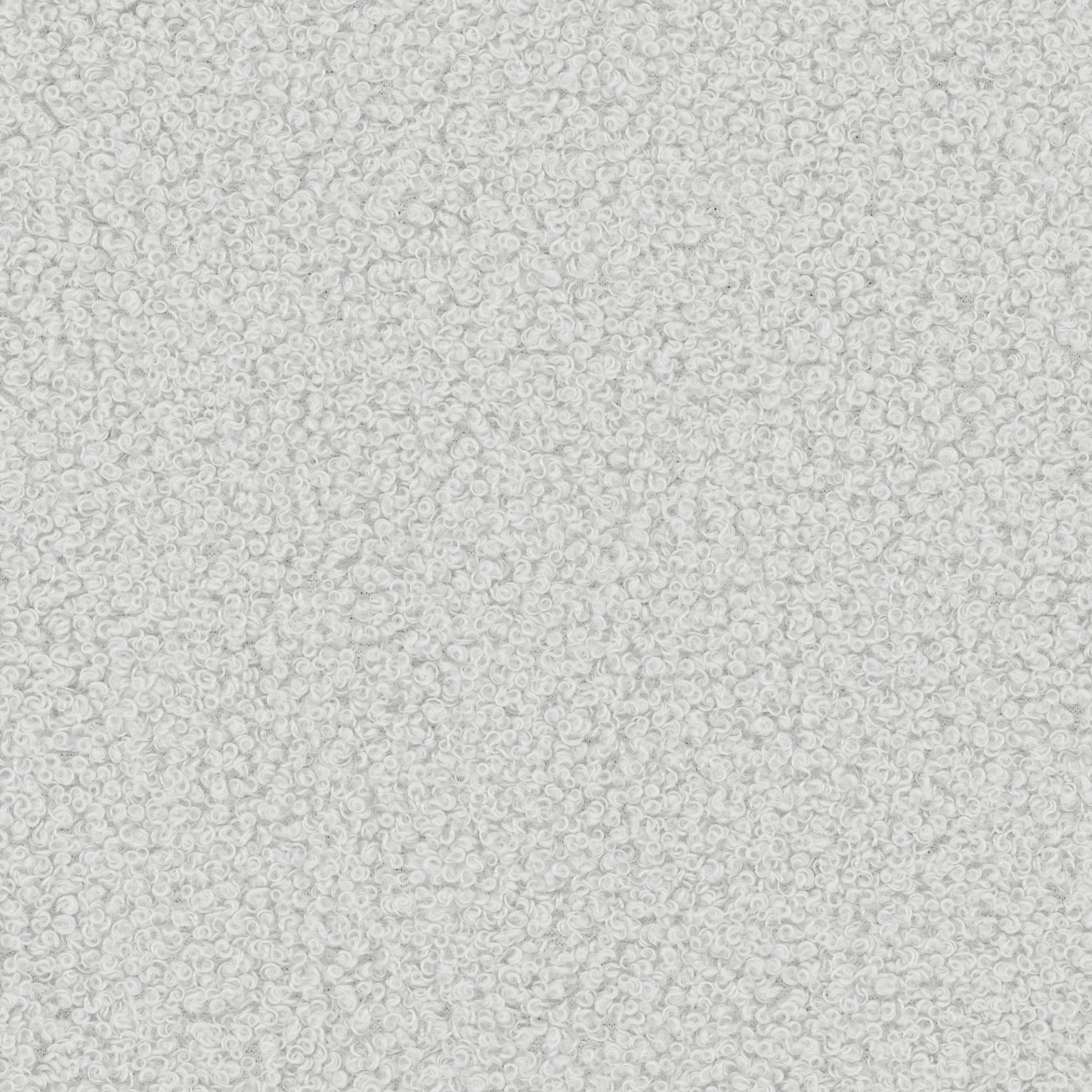 Showroommodel Fauteuil Morris - Teddy stof Wit - Pootje ingedeukt