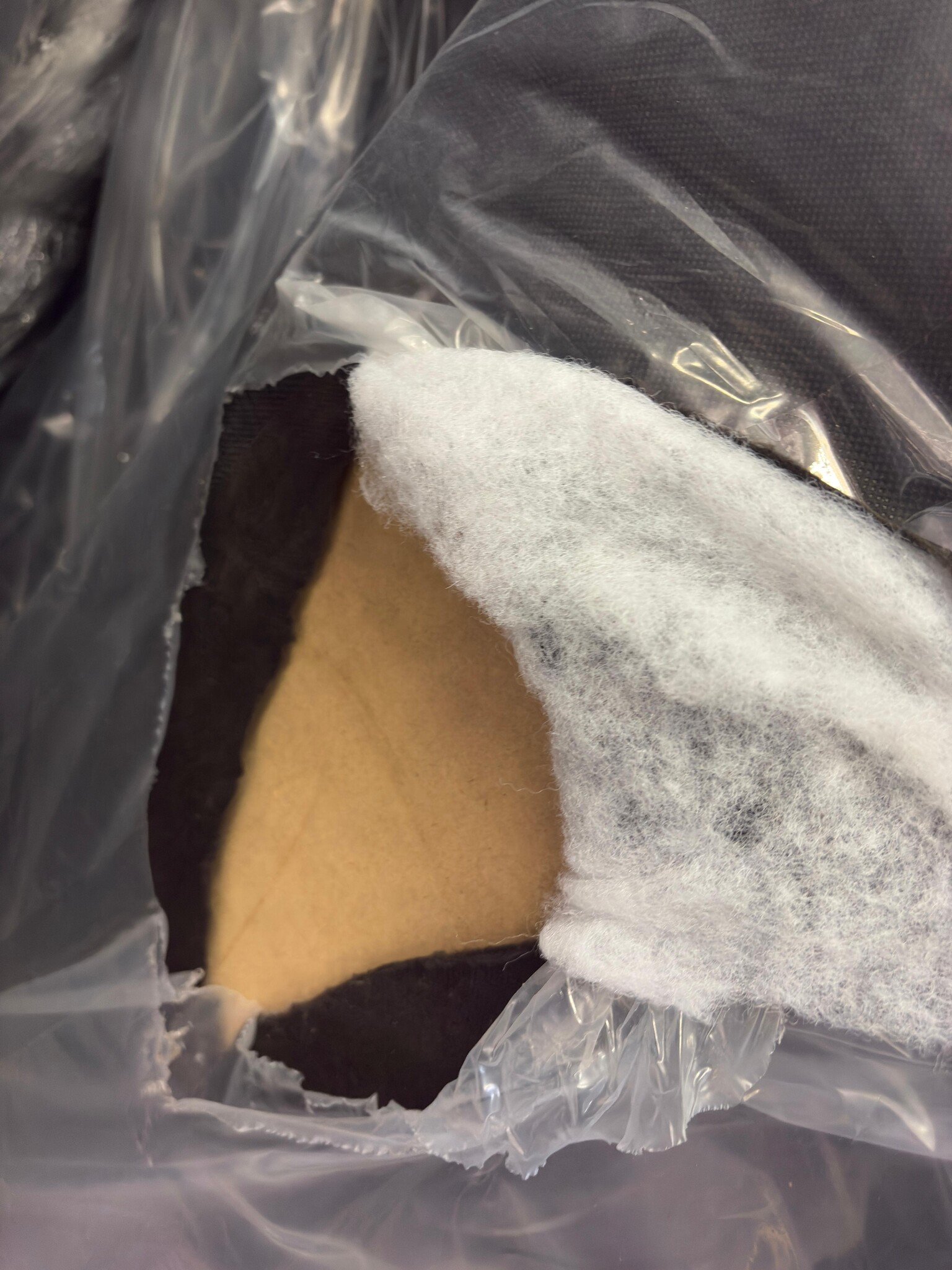 2dekans Boxspring Basic 200 x 220 Zwart - (Schade aan beide boxen + Niet meer in originele verpakking)