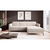 Showroommodel Hoekbank Denver | Rechts | Beige | L-Hoekbank - Niet in originele verpakking - Kans op schade