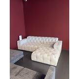 Showroommodel Loungebank Malibu Grijs - Rechts - Niet in originele verpakking - Kans op schade