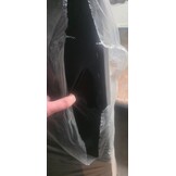 2dekans Vaste Boxspring Box Zonder Matras 90 x 200 Zwart  (Scheur in achterdoek - Niet in originele verpakking - Kans op schade)