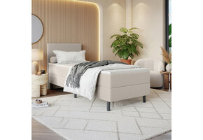 OP=OP Vaste Boxspring Basic | 80 x 200 Beige