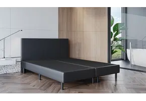 OP=OP Boxspring Zonder Matras Bonnie | 200 x 200 Skaileer Zwart