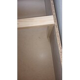 2dekans Hoekbank Kos Grijs + Zwart - Universeel - Slaapbank met opbergruimte [Binneplaat beschadigd - Niet in originele verpakking - Kans op schade]