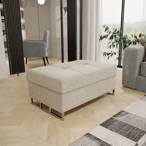 OP=OP Poef opbergruimte Sem | Naturel Beige