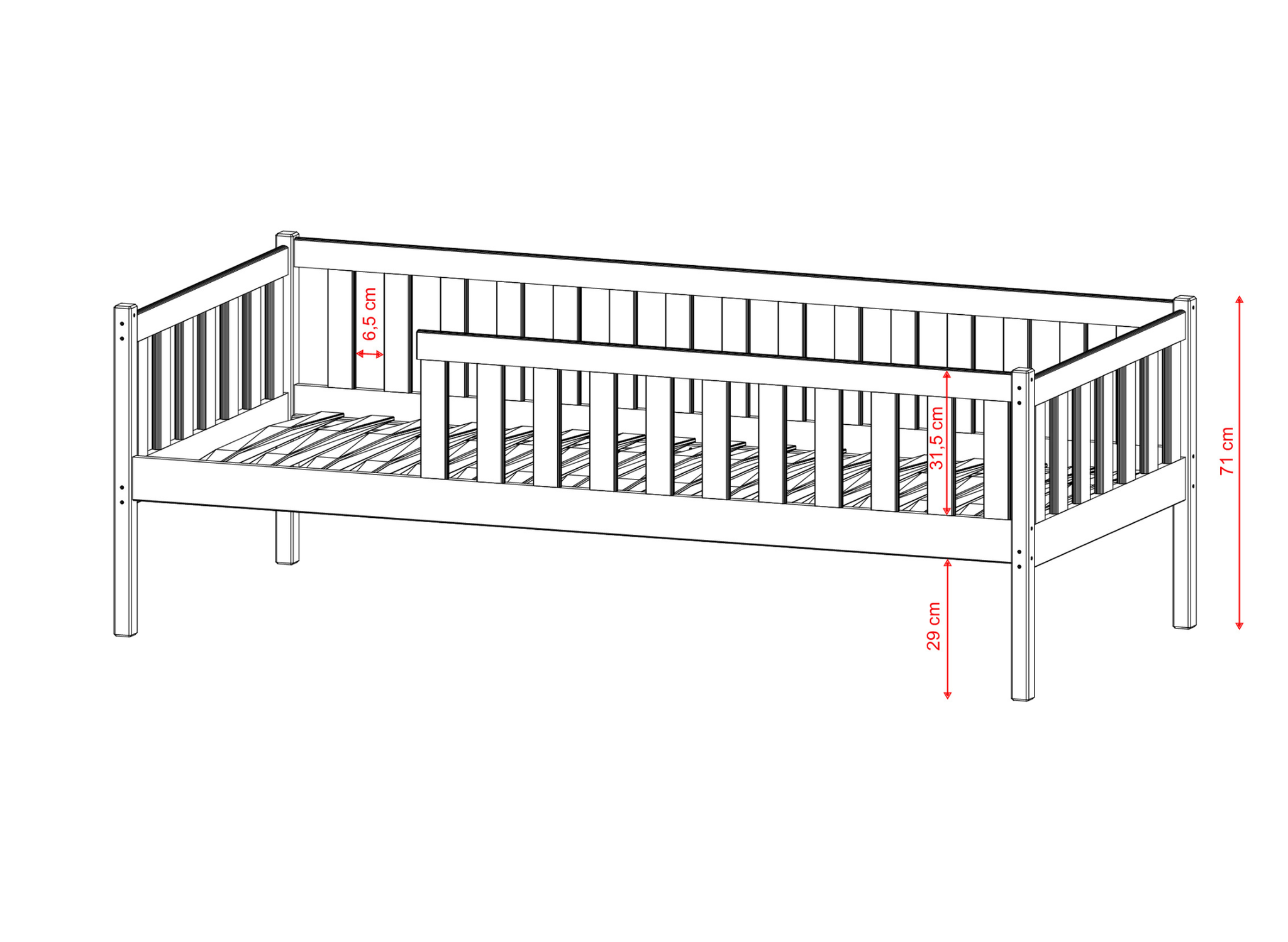 Kinderbed Adele - Direct Leverbaar!
