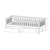 Kinderbed Anne - Direct Leverbaar!