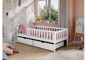 Kinderbed Anne - Wit - Direct Leverbaar!