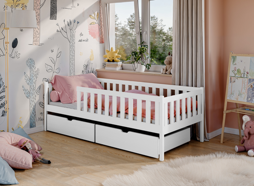 Kinderbed Anne - Wit - Direct Leverbaar!