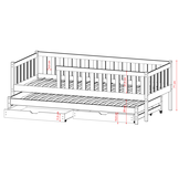 Kajuitbed Cody - Wit - Direct Leverbaar!