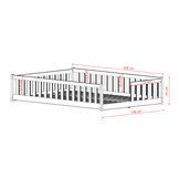 Vloerbed Lex - Wit - Direct Leverbaar!
