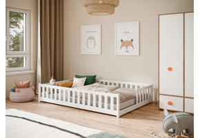 Vloerbed Lex - Wit - Direct Leverbaar!