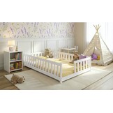 Vloerbed Lex - Wit - Direct Leverbaar!