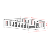 Vloerbed Lex - Naturel - Direct Leverbaar!