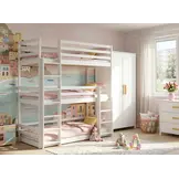 Stapelbed Teun - Wit - Direct Leverbaar!