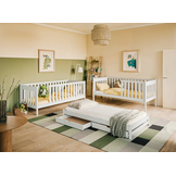 Stapelbed Emiel - Wit - Direct Leverbaar!