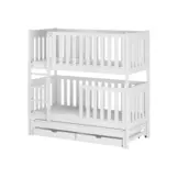 Stapelbed Emiel - Wit - Direct Leverbaar!