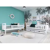 Stapelbed Kobe - Wit - Direct Leverbaar!