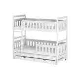 Stapelbed Kobe - Wit - Direct Leverbaar!