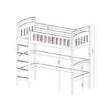 Hoogslaper Mila - Wit - Direct Leverbaar!